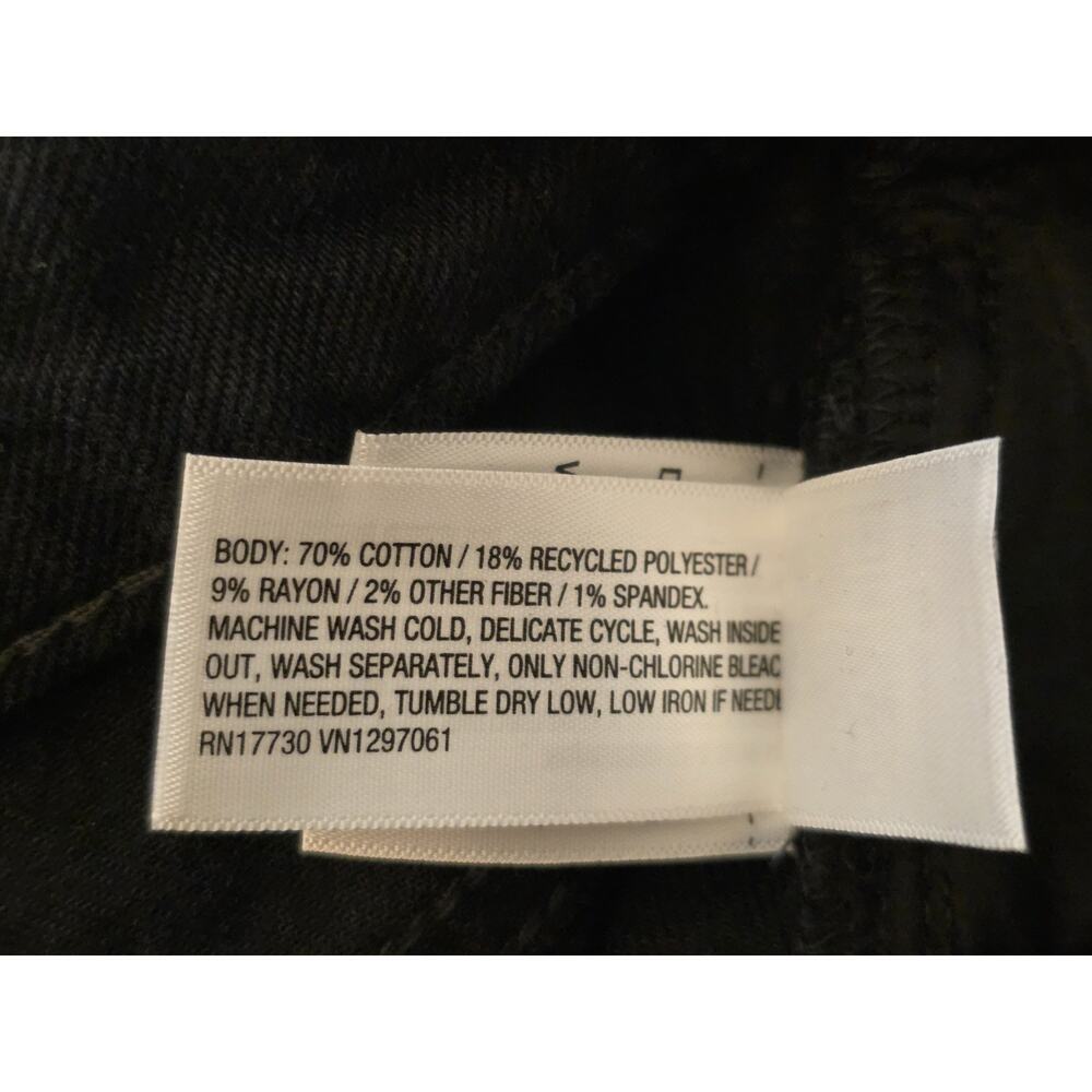 Universal Thread Women’s Highest-Rise Straight Leg Jeans Black Size 17 Regular - Picture 6 of 7